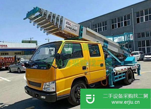 山東出售二手國六東風云梯車