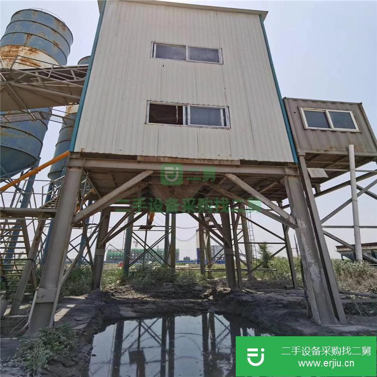 山東出售二手120混凝土攪拌站