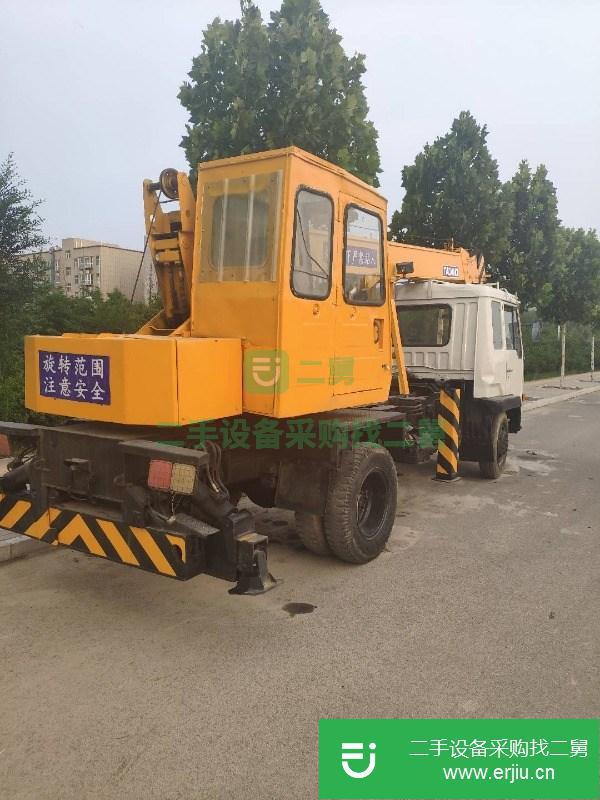 河安出售二手多田野8噸吊車原裝進口車,液壓好用,性能良好