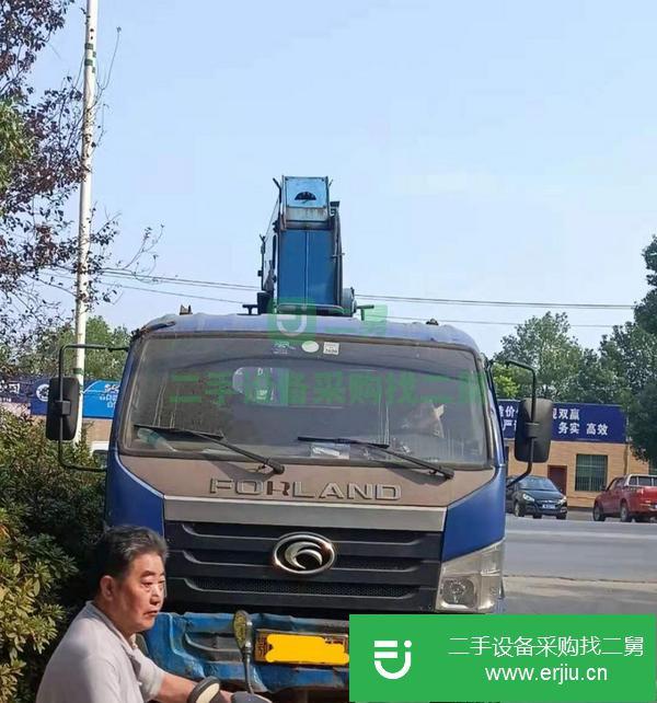 湖北出售二手13年3月八噸隨車吊