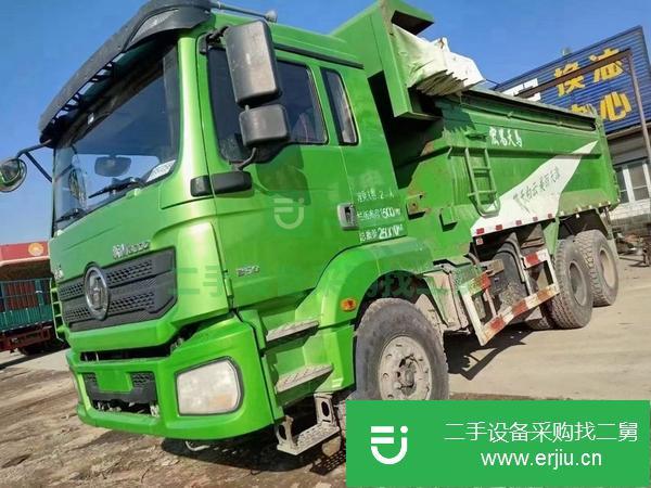 山西出售二手18年4月德龍自卸車5.6米大箱