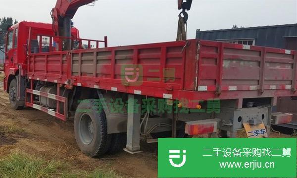 河北出售二手19年單橋隨車吊8噸