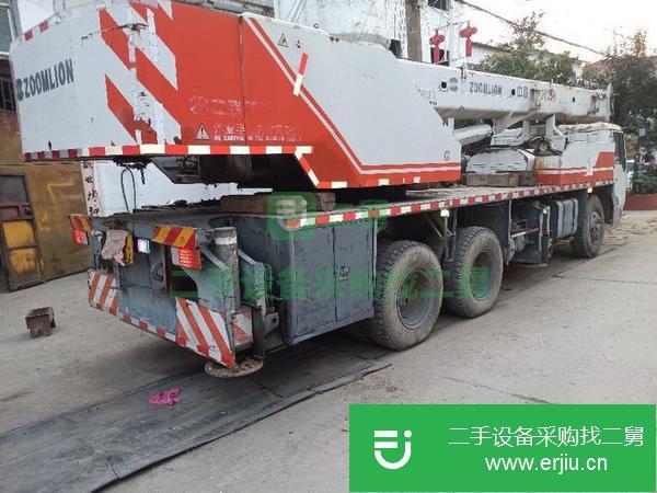 河南出售二手09年12月中聯重科20H汽車吊