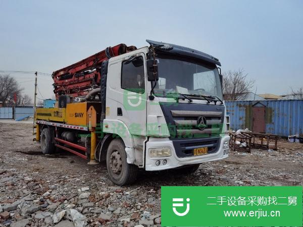 天津出售二手12年三一泵車手續齊全