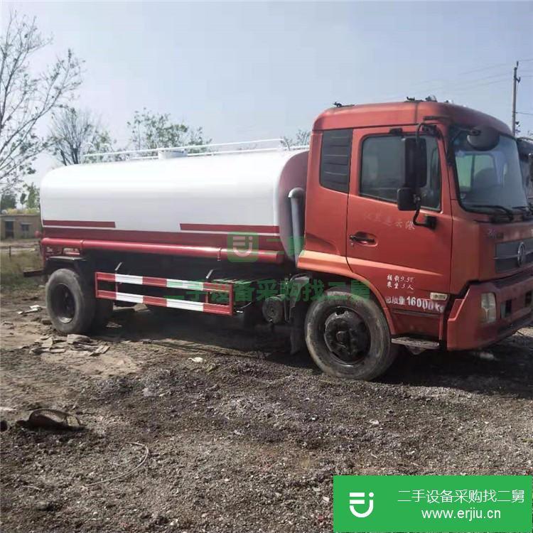 山東出售二手五立方綠化灑水車