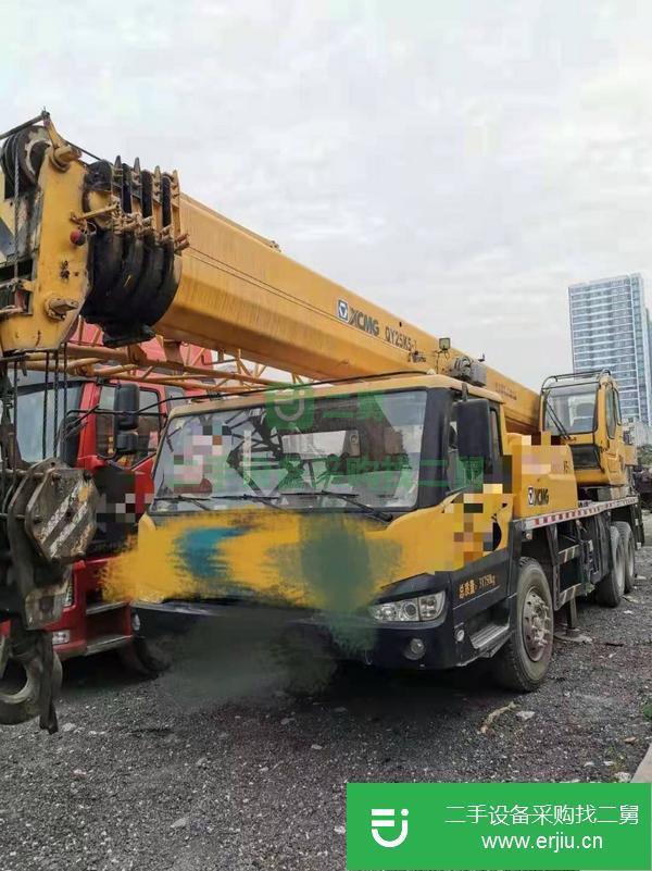 廣東出售二手徐工25K5-1吊車國三包提檔