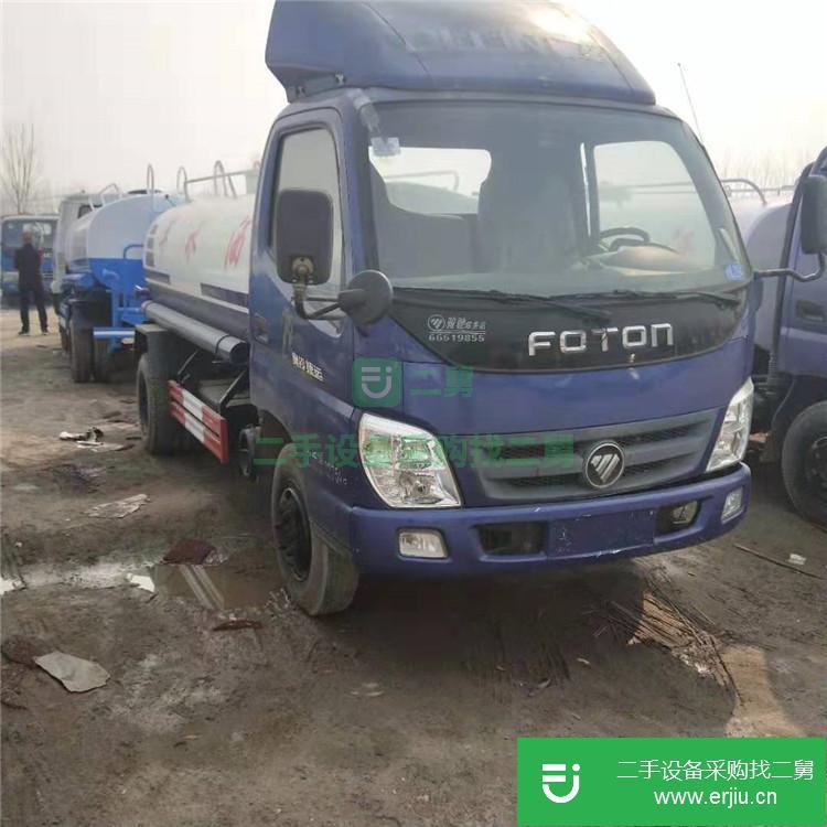 山東出售二手五立方灑水車