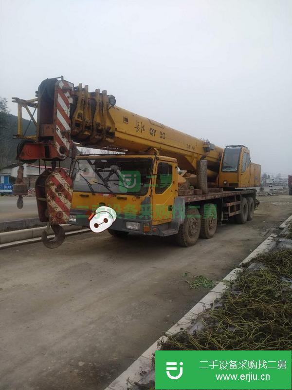 河南出售二手10年7月長(zhǎng)江55噸汽車吊