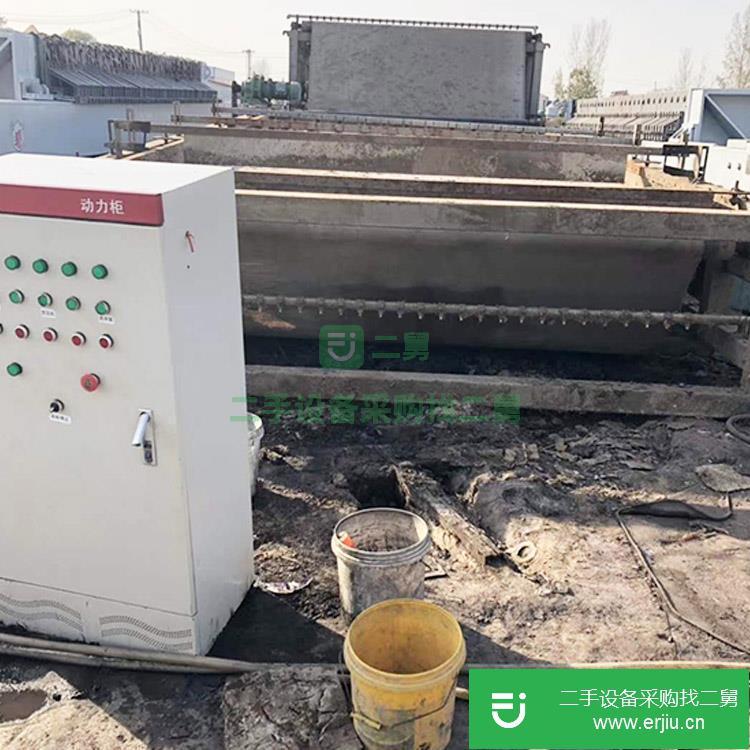 山東出售二手250平方帶式壓濾機