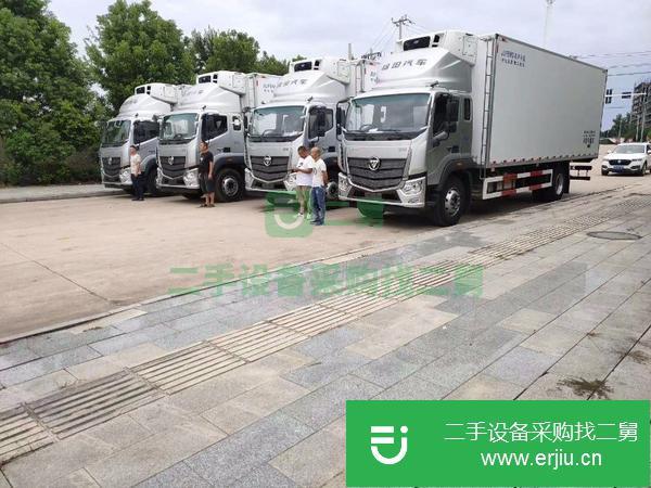 湖北出售二手福田歐馬可S5國六220馬力冷藏車