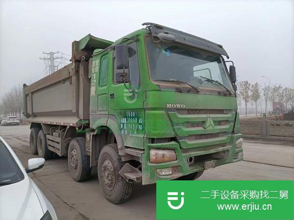 遼寧出售國五前四后八豪沃6米8自卸車,380馬力,原裝原版可全國提檔