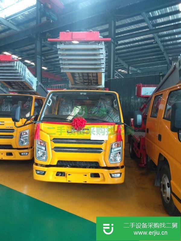 山東出售二手32米江鈴國六云梯高空作業車手續齊全