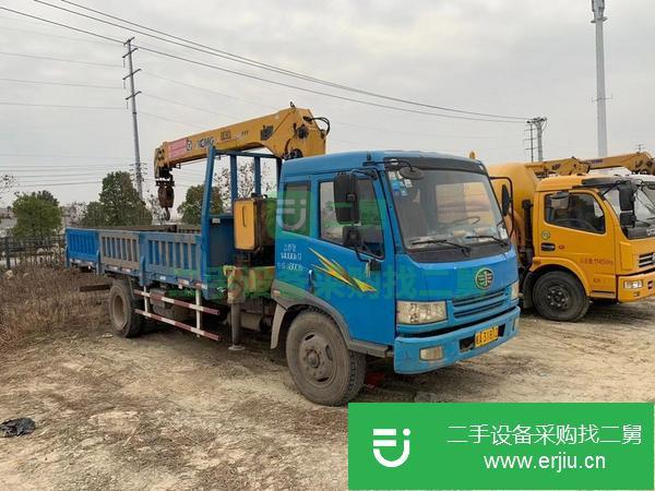 湖北出售二手徐工6.3噸3節臂隨車吊