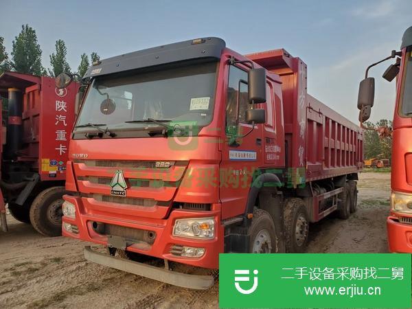 青海出售二手豪沃前四后八自卸車