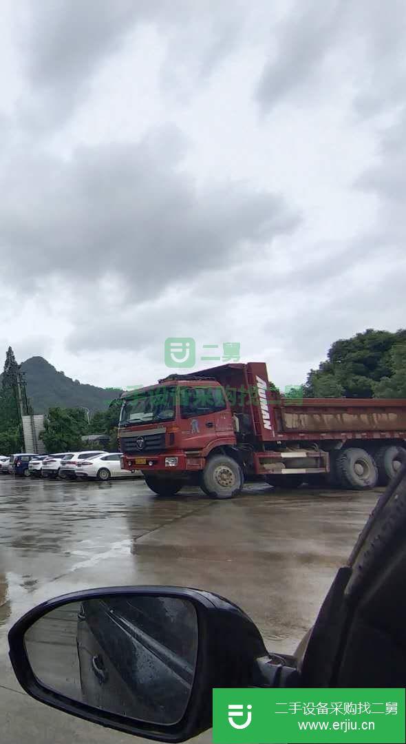安徽出售二手14年歐曼6.2米后八輪自卸車