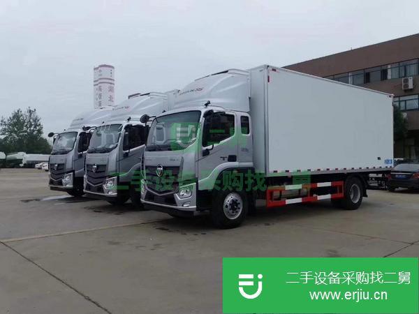 新疆出售二手福田歐馬可S5210馬力冷藏車