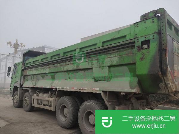 山東出售二手19年國五豪沃7.6米自卸車