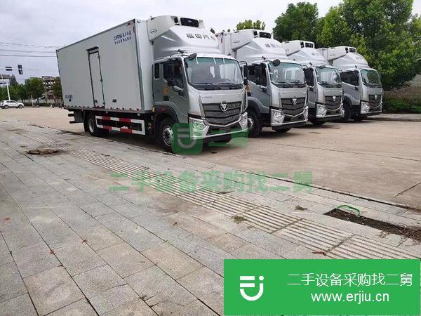 湖北出售二手福田歐馬可S5國六220馬力冷藏車
