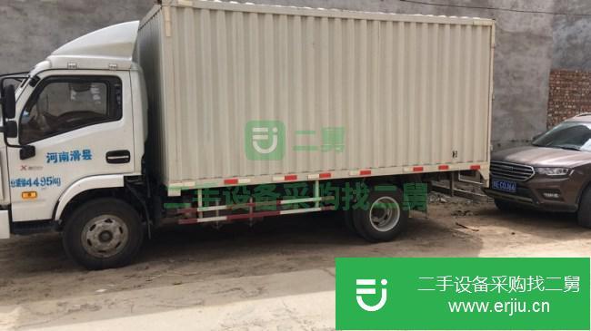 河南出售二手上汽躍進上駿x300廂式貨車