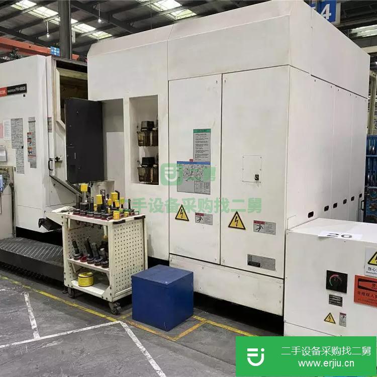 江蘇出售二手馬扎克FH-6800雙工位臥式加工中心