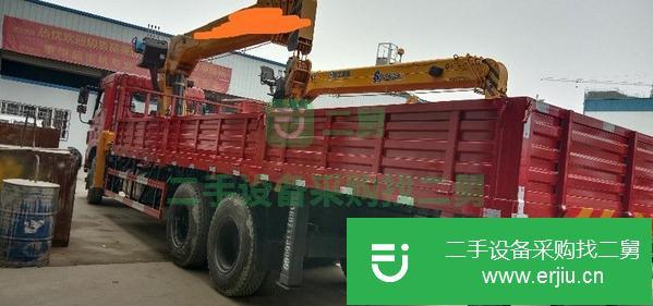 河北出售二手12噸后八輪隨車吊