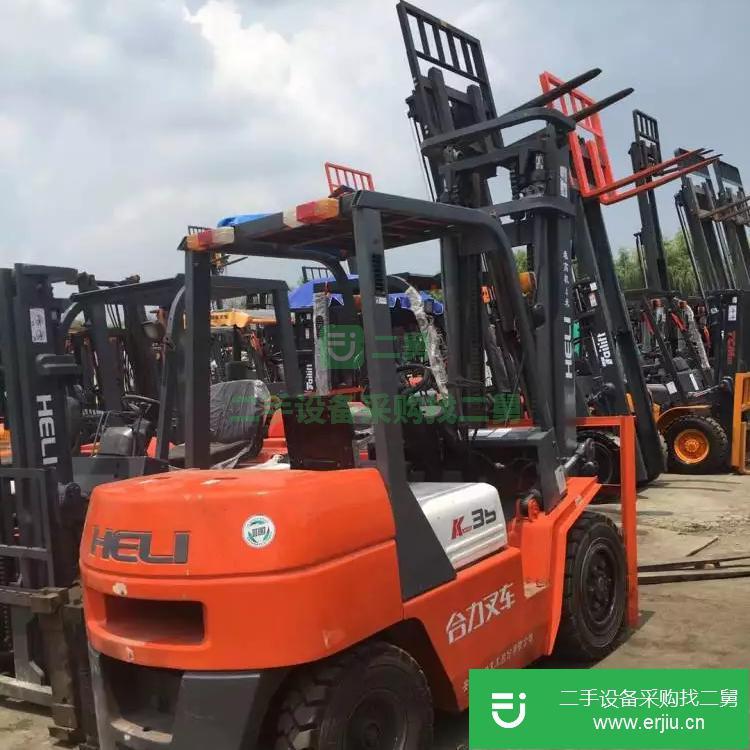 上海出售二手合力柴油叉車3噸