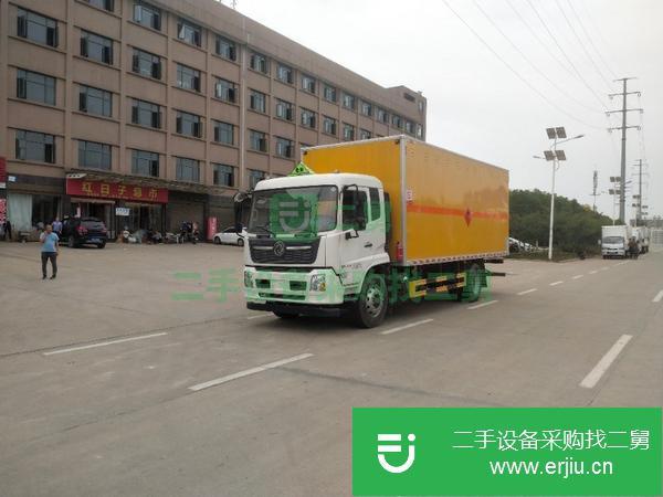 江西出售二手解放6米6廂式國(guó)5運(yùn)輸車(chē)