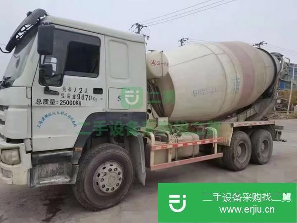 甘肅出售二手國四攪拌車大12立方豪沃包過戶