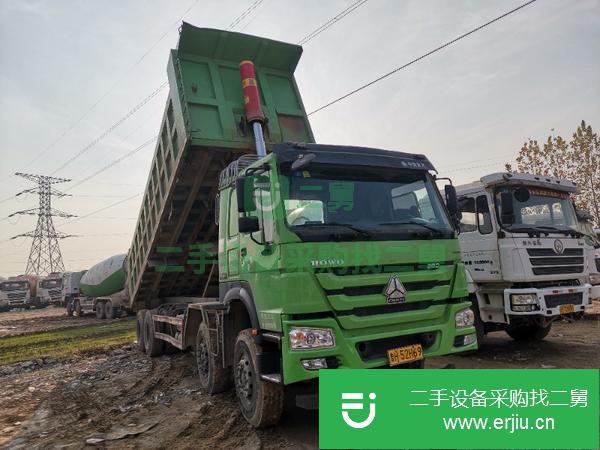 甘肅出售二手德龍前四后八自卸車