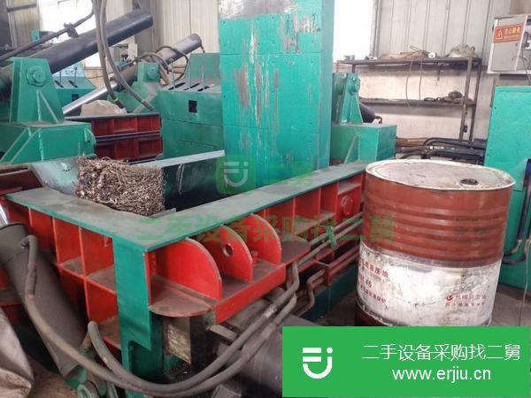 河南出售二手金屬壓塊機