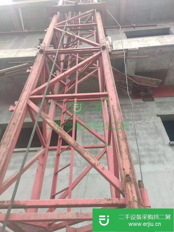 湖北出售二手中聯5010塔吊小紅節10節，1.3?2.8原廠帶Z鋼印3400/節