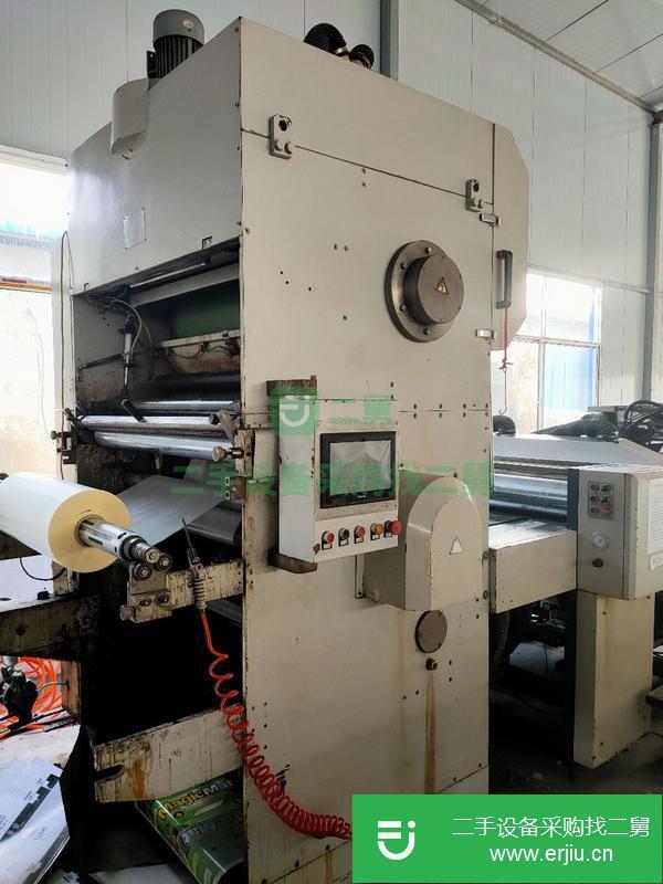 山東出售二手華威1050全自動覆膜機