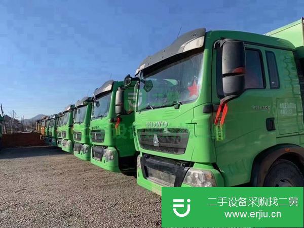 河北出售二手豪沃T7自卸車國五排放