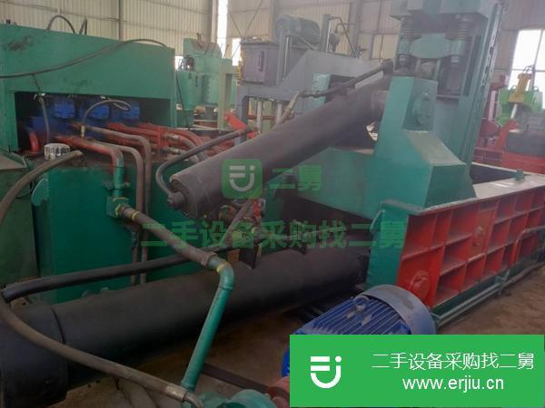 河南出售二手金屬壓塊機