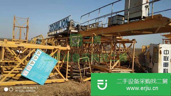 河南出售二手11年中聯5610塔吊