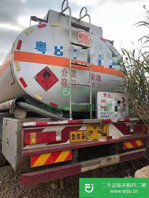 廣東出售二手解放青島前四后六油罐車