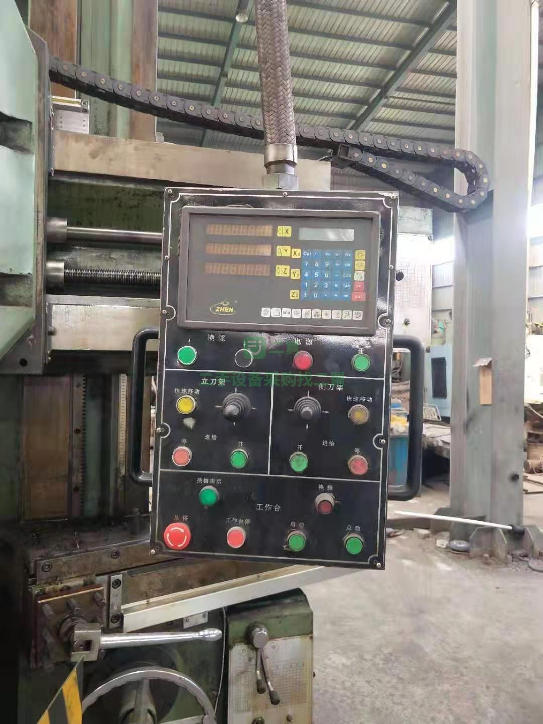 出售一臺立車:立式車床:二手機床:二手立車5125E加工高度1.4米