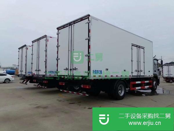 新疆出售二手福田歐馬可S5210馬力冷藏車