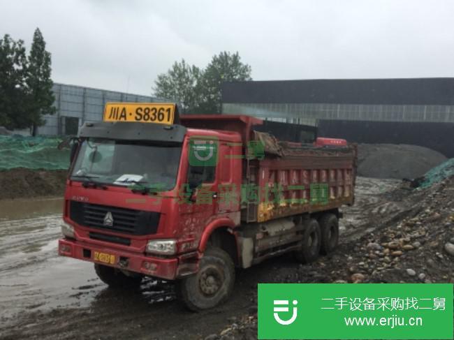 四川出售二手豪沃T6G后八輪自卸車