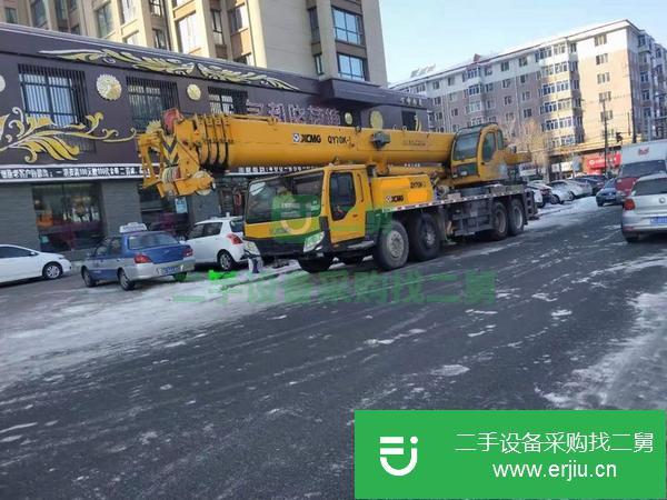 黑龍江出售二手12年3月徐工70k-1汽車吊