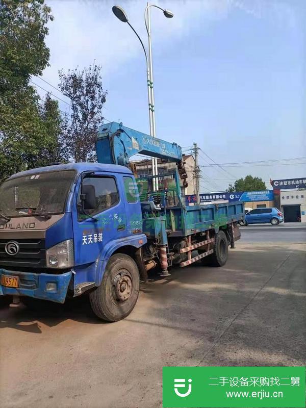 湖北出售二手8噸隨車吊