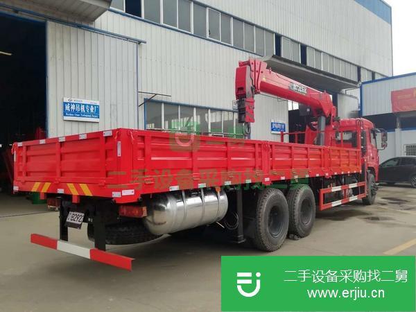 福建出售二手東風暢行D3L后八輪隨車吊