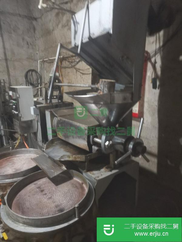 河南出售二手順宇130型全自動(dòng)條排榨油機(jī)