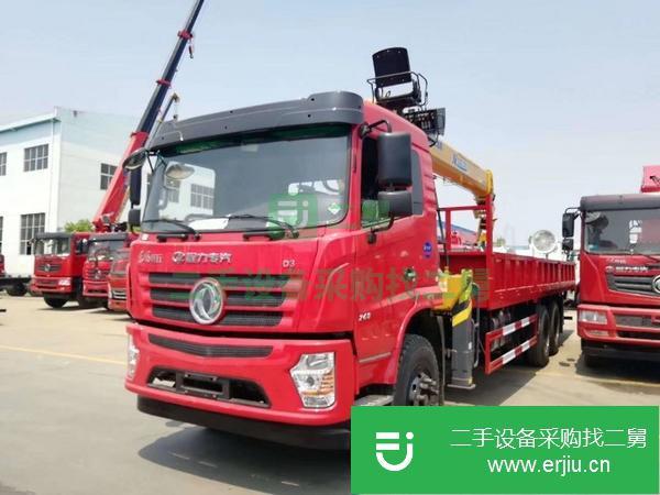 安徽出售二手東風(fēng)天龍小三軸徐工10噸隨車吊可分期