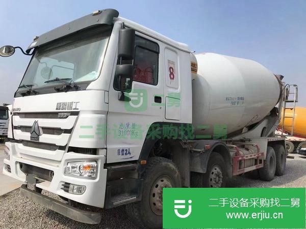 內蒙古出售二手德龍輕量化攪拌車10方支持全國分期付款