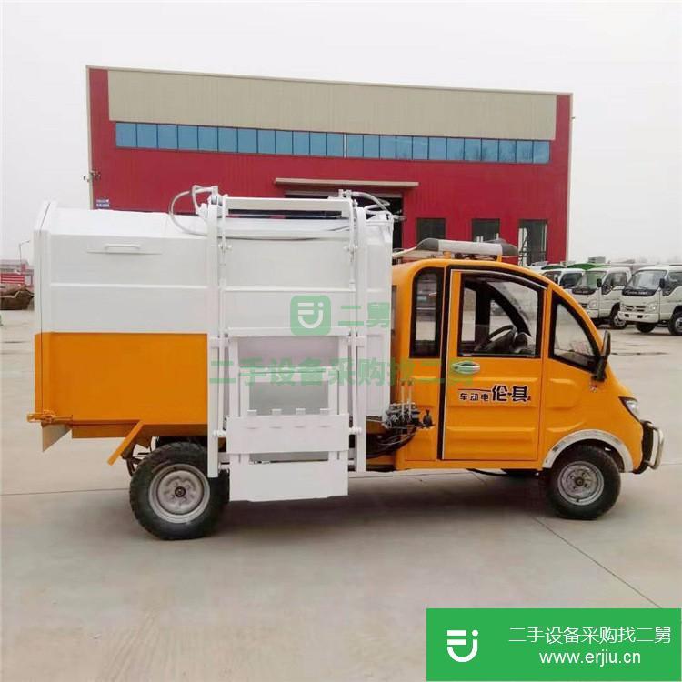 山東出售二手不銹鋼箱體電動垃圾車