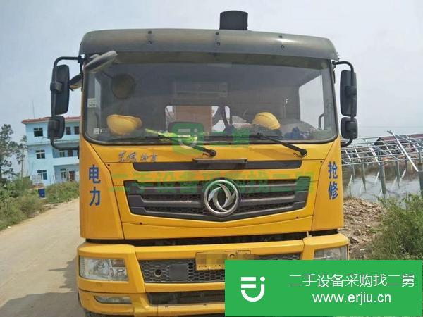 山東出售二手18年徐工14噸后八輪隨車吊