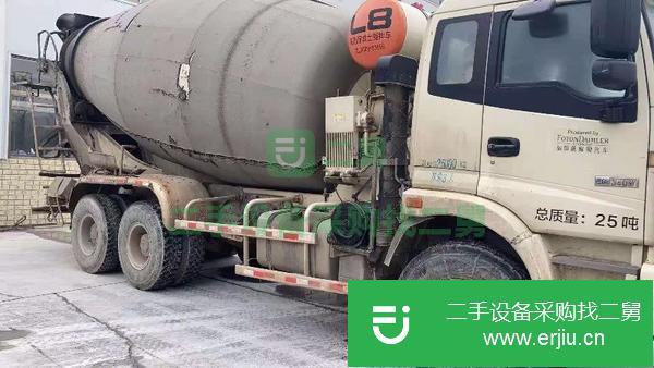 湖北出售二手國三大14拉16方攪拌車必須提檔過戶