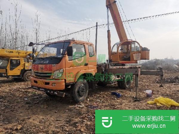 河南出售二手17年唐俊十噸汽車吊