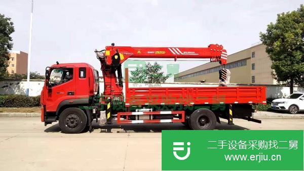 北京出售二手福田國六8噸隨車吊可上京牌